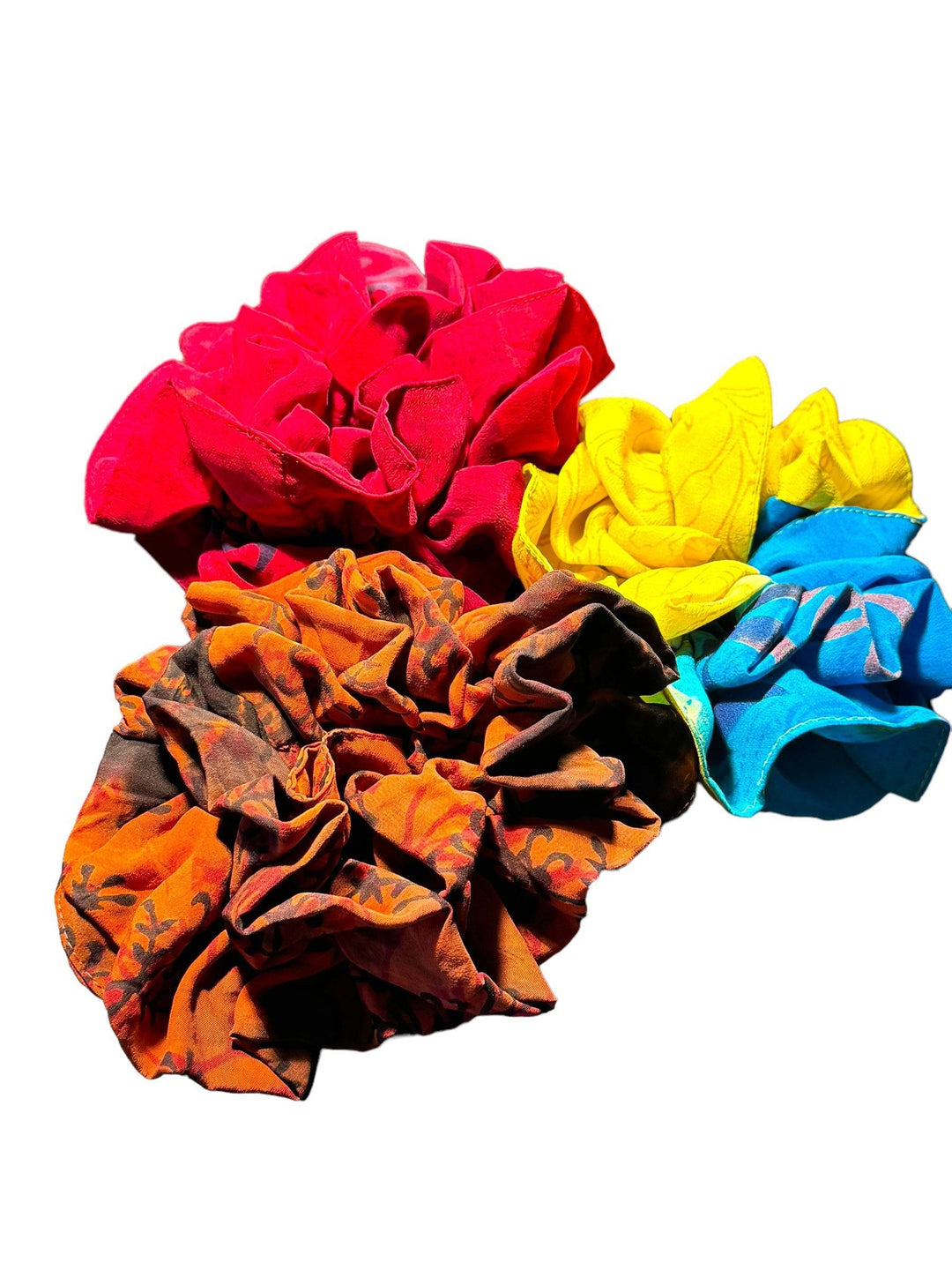 SCR-03 THREE PACK -Silk Double Scrunch