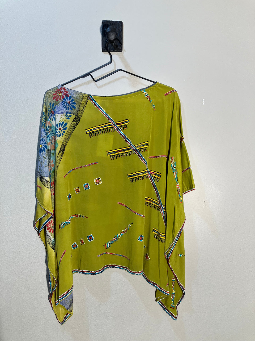 CB-127 Charmeuse Scarf Blouse O/S